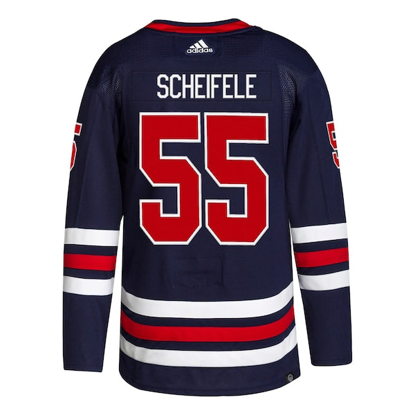 Mark Scheifele Winnipeg Jets adidas Alternate Primegreen Authentic Player Jersey - Navy - Image 3