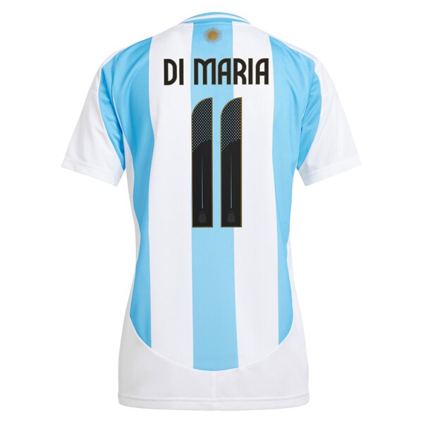Angel Di Maria Argentina National Team adidas Women's 2024 Home Replica Jersey - White - Image 3