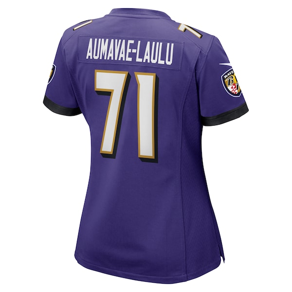 Malaesala Aumavae-Laulu Baltimore Ravens Nike Women's Game Jersey - Purple - Image 4