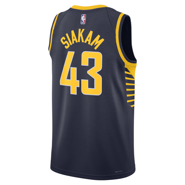 Pascal Siakam Indiana Pacers Nike Unisex Swingman Jersey - Icon Edition - Navy - Image 3