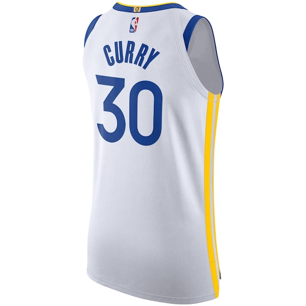 Stephen Curry Golden State Warriors Nike Authentic Jersey - Association Edition - White - Image 3