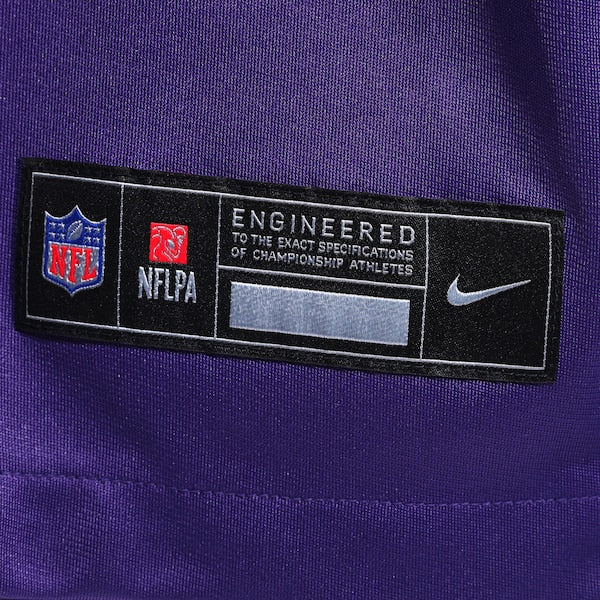 Marcellus Johnson Minnesota Vikings Nike Team Game Jersey - Purple - Image 6
