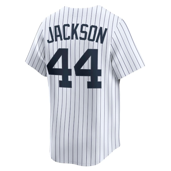 Reggie Jackson New York Yankees Nike Throwback Cooperstown Collection Limited Jersey - White - Image 3