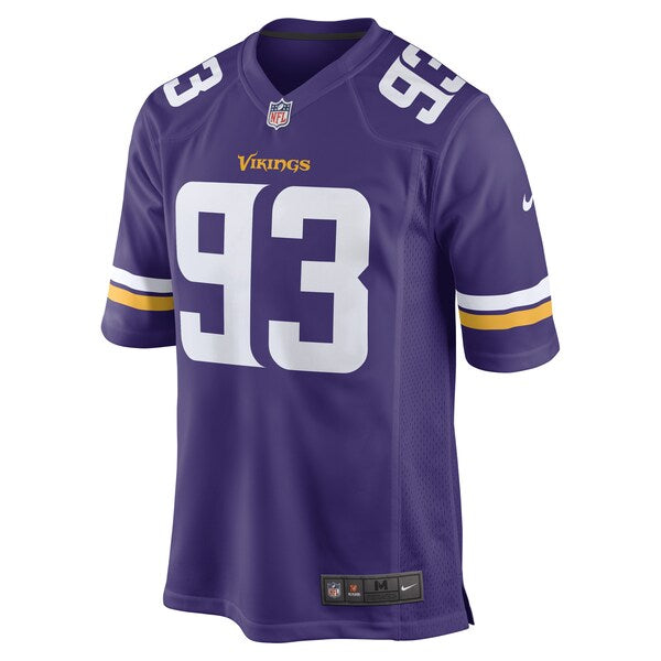 Jonathan Bullard Minnesota Vikings Nike Game Player Jersey - Purple - Image 2