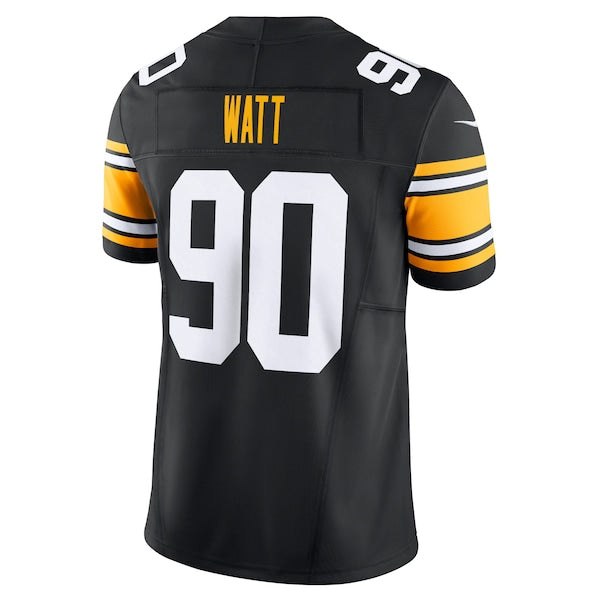 T.J. Watt Pittsburgh Steelers Nike Vapor F.U.S.E. Limited Jersey - Black - Image 3