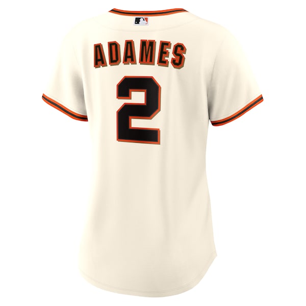 Willy Adames San Francisco Giants Nike Women's Home Replica Jersey - Cream - Image 3
