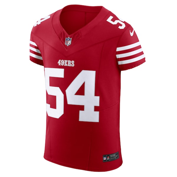 Fred Warner San Francisco 49ers Nike Vapor F.U.S.E. Elite Jersey - Scarlet - Image 2