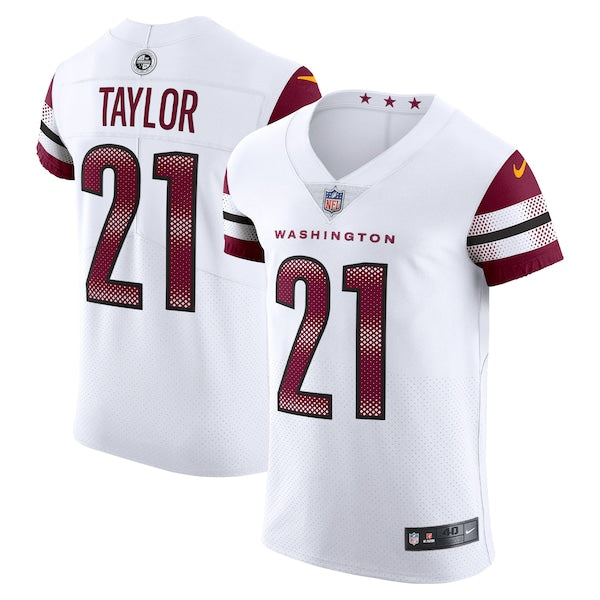 Sean Taylor Washington Commanders Nike Vapor Elite Retired Player Jersey - White/Black/Burgundy - Image 2