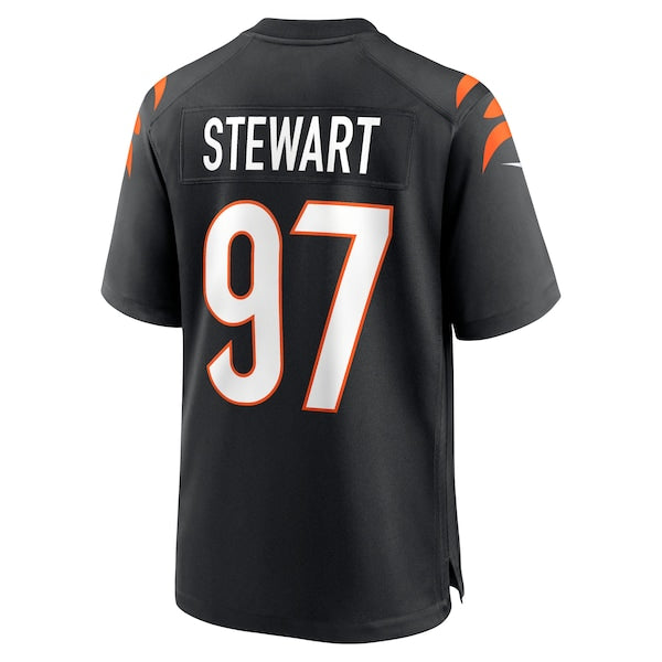 Shemar Stewart Cincinnati Bengals Nike 2025 NFL Draft First Round Pick Game Jersey - Black - Image 3