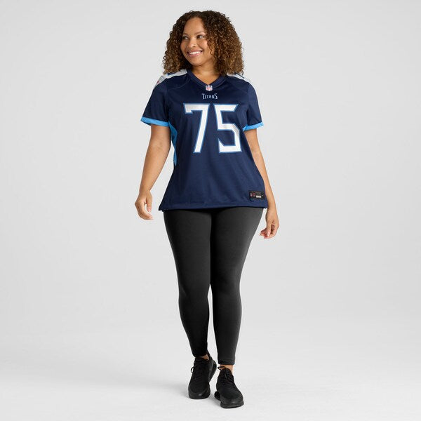 Dan Moore Jr. Tennessee Titans Nike Women's Team Game Jersey - Navy - Image 7
