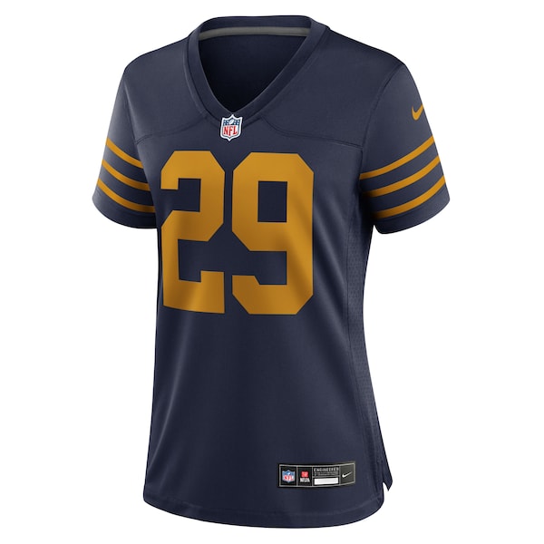 Xavier McKinney Green Bay Packers Nike Women's The 1923 Classic Game Jersey - Navy - Image 2