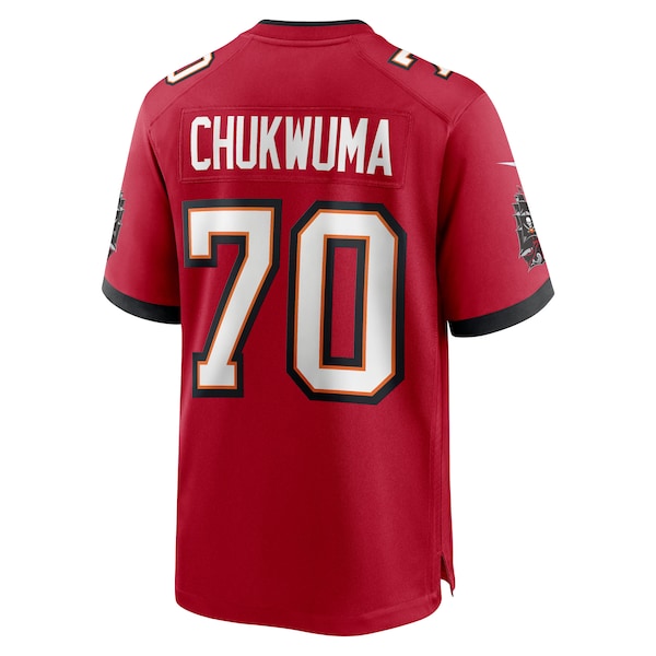 Ben Chukwuma Tampa Bay Buccaneers Nike Team Game Jersey - Red - Image 3