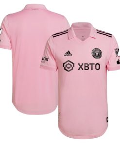 Inter Miami CF adidas 2022 The Heart Beat Kit Authentic Jersey - Pink