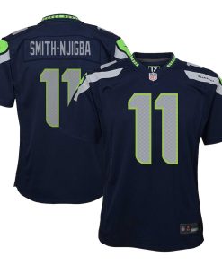 Jaxon Smith-Njigba Seattle Seahawks Nike Youth Game Jersey - College Navy