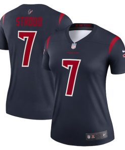 C.J. Stroud Houston Texans Nike Women's  Legend Jersey - Navy/Red