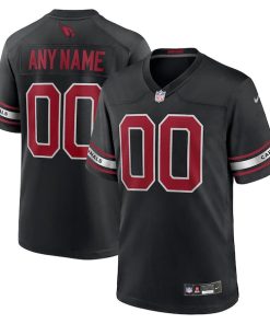Arizona Cardinals Nike Alternate Custom Game Jersey - Black