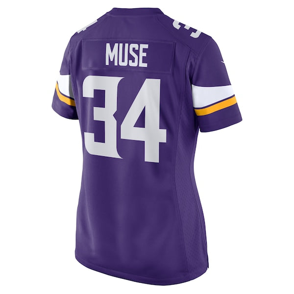 Nick Muse Minnesota Vikings Nike Women's Home Game Player Jersey - Purple - Image 3