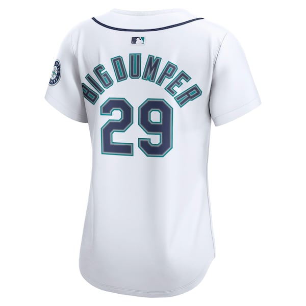 Cal Raleigh Seattle Mariners Nike Women's Home Limited Player Jersey - White - Image 3