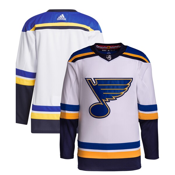 St. Louis Blues adidas Away Primegreen Authentic Jersey?ยจC White