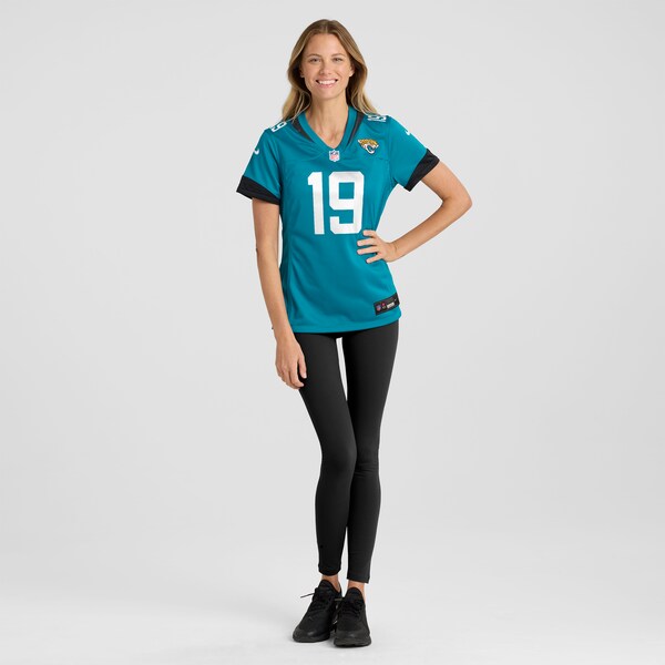 C.J. Beathard Jacksonville Jaguars Nike Women's Game Jersey - Teal - Image 5