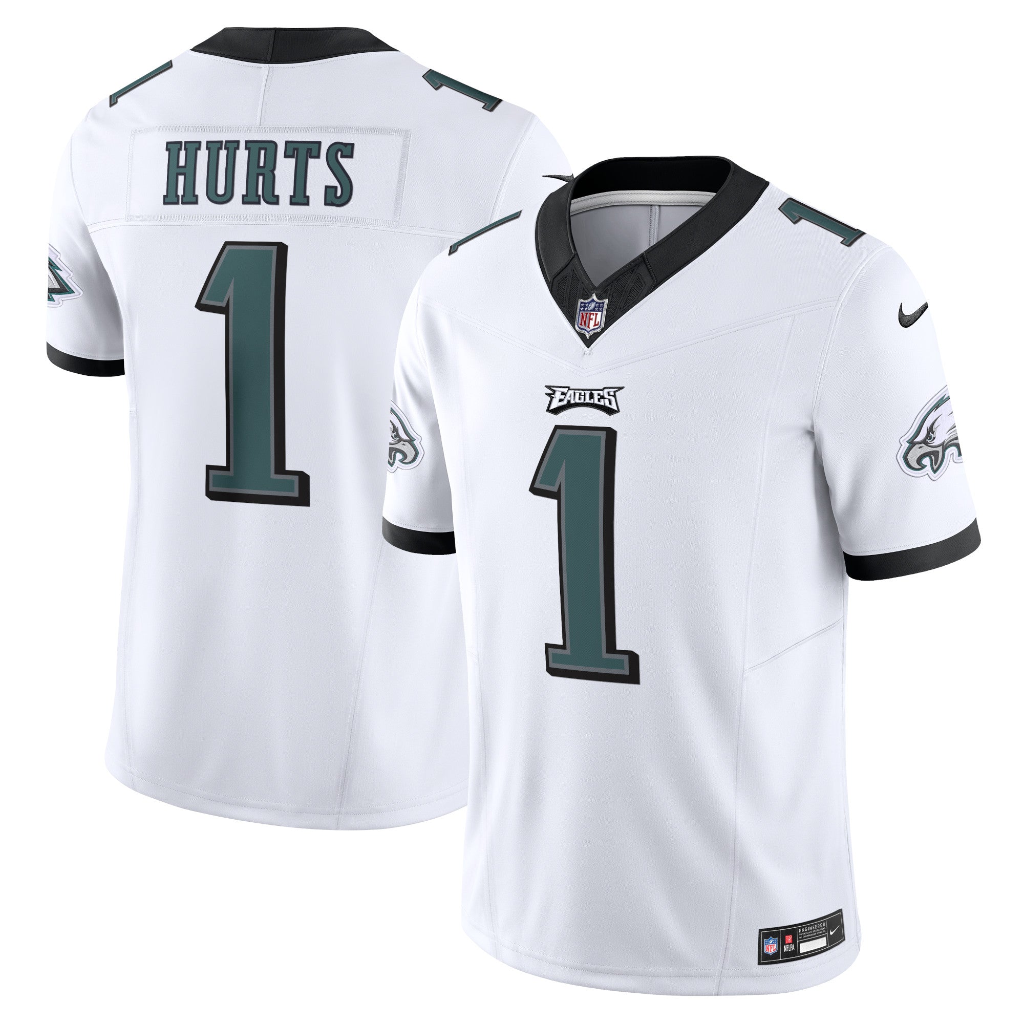 Jalen Hurts Philadelphia Eagles Nike Vapor F.U.S.E. Limited Jersey - Black/Green/Kelly Green/White - Image 14
