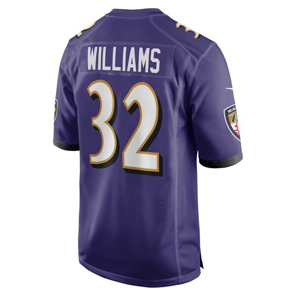 Marcus Williams Baltimore Ravens Nike Game Jersey - Purple - Image 3