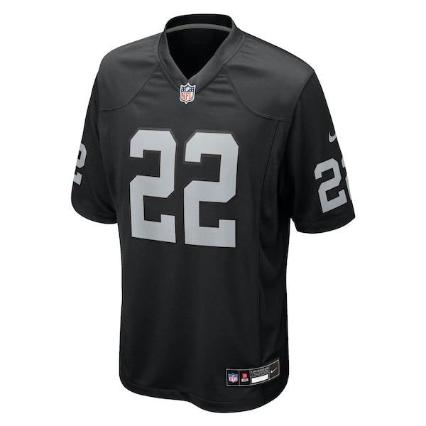 Eric Stokes Las Vegas Raiders Nike Team Game Jersey - Black - Image 2