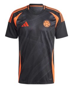 Alternative view of Colombia National Team adidas 2024 Away Replica Jersey - Black