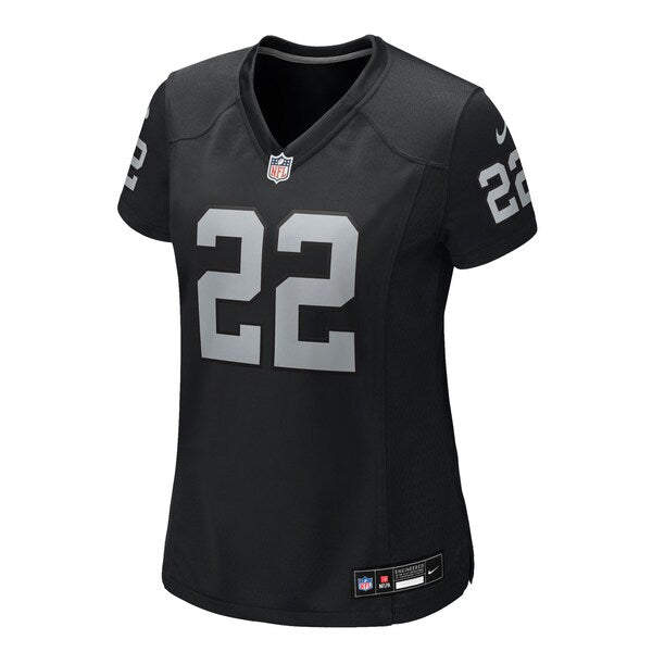 Eric Stokes Las Vegas Raiders Nike Women's Team Game Jersey - Black - Image 2