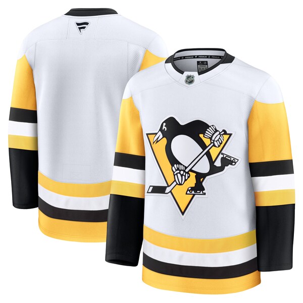 Pittsburgh Penguins Away Premium Jersey - White/Black - Image 3