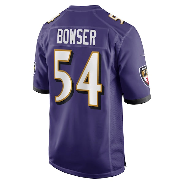 Tyus Bowser Baltimore Ravens Nike Game Player Jersey - Purple - Image 3