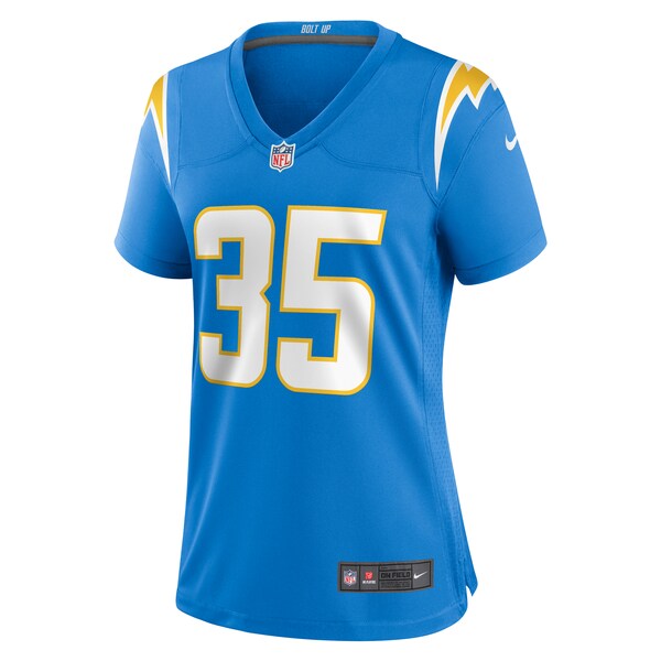 Terrell Bynum Los Angeles Chargers Nike Women's Team Game Jersey - Powder Blue - Image 2