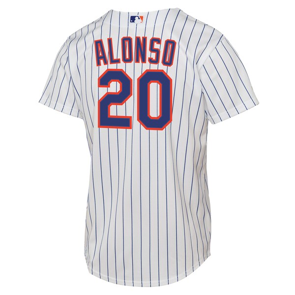 Pete Alonso New York Mets Nike Youth Home Replica Player Jersey - White - Image 3