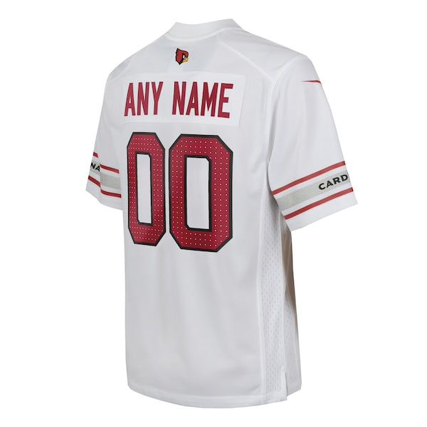 Arizona Cardinals Nike Youth Custom Game Jersey - White - Image 3