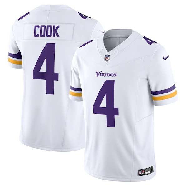 Dalvin Cook Minnesota Vikings Nike Vapor F.U.S.E. Limited Jersey - White/Purple - Image 2