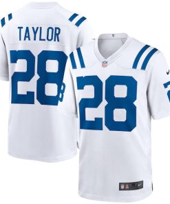 Jonathan Taylor Indianapolis Colts Nike Game Jersey - White/Royal