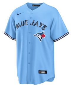 Alternative view of Toronto Blue Jays Nike Alternate Replica Team Jersey - Powder Blue