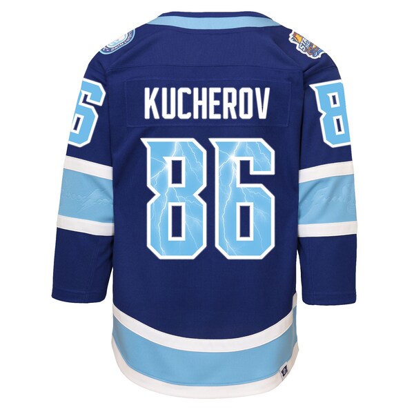 Nikita Kucherov Tampa Bay Lightning Outerstuff Youth 2026 NHL Stadium Series Premier Jersey - Blue - Image 3