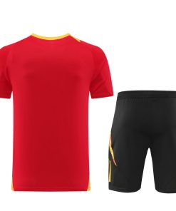 Alternative view of Adidas Short Sleeve Training Jersey Set - AD08- Red/Yellow