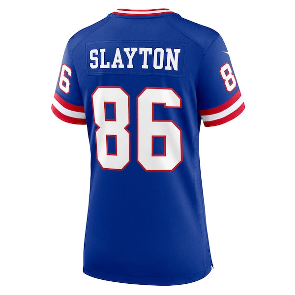 Darius Slayton New York Giants Nike Women's Classic Player Game Jersey - Royal - Image 3