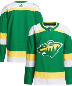 Minnesota Wild adidas 2023/24 Alternate Primegreen Authentic Jersey?¨C Green
