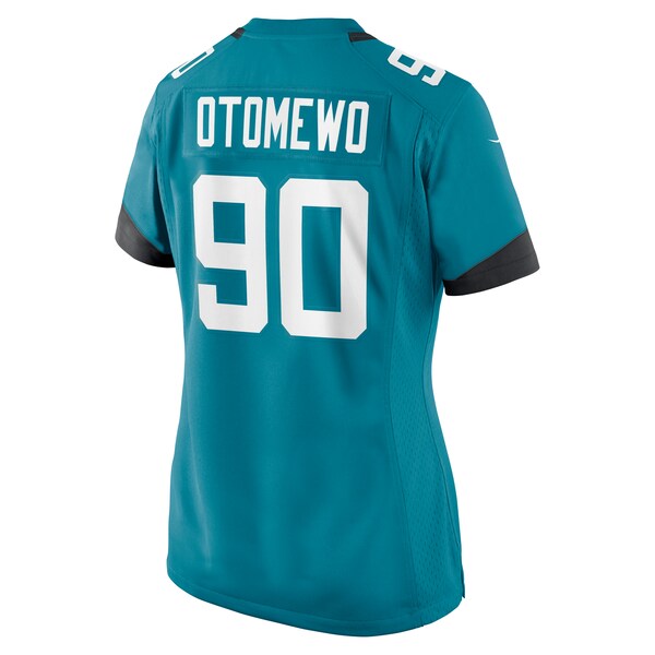 Esezi Otomewo Jacksonville Jaguars Nike Women's Game Jersey - Teal - Image 3