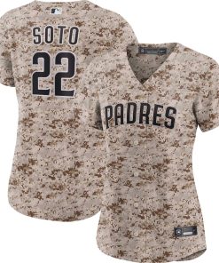 Juan Soto San Diego Padres Nike Women's USMC Alternate Replica Player Jersey - Camo