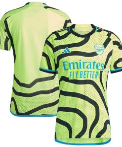 Arsenal adidas 2023/24 Away Replica Jersey - Yellow