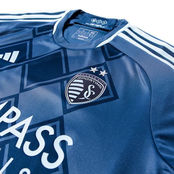 Erik Thommy Sporting Kansas City adidas 2024 Diamonds Our Forever Authentic Player Jersey?ยจC Navy - Image 5