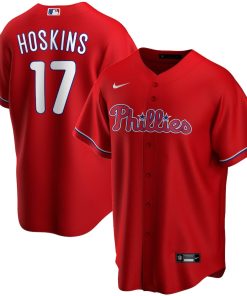 Rhys Hoskins Philadelphia Phillies Nike Youth Alternate Replica Player Jersey - Red