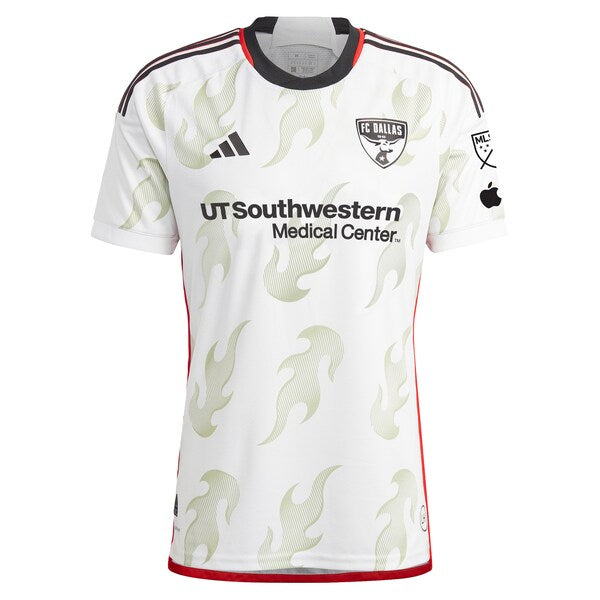 Maarten Paes FC Dallas adidas 2024 Burn Baby Burn Authentic Player Jersey?ยจC White - Image 2