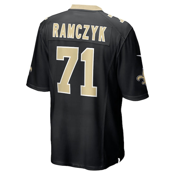 Ryan Ramczyk New Orleans Saints Nike Game Jersey - Black - Image 3