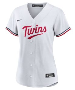 Alternative view of Minnesota Twins Nike Women's #1 Mom Home Replica Jersey - White