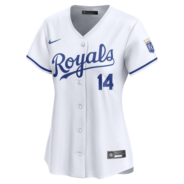 Jac Caglianone Kansas City Royals Nike Women's Home Limited Player Jersey - White - Image 2
